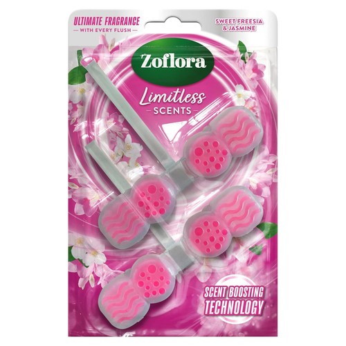 Zoflora Sweet Freesia & Jasmine Toilet Rim Block