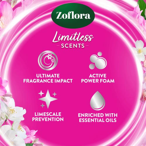 Zoflora Sweet Freesia & Jasmine Toilet Rim Block thumbnail 2