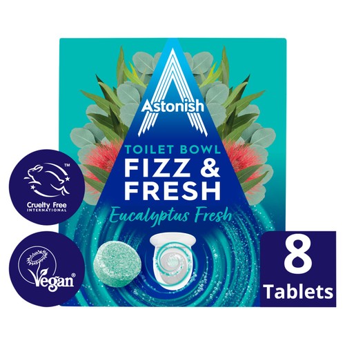 Astonish Toilet Block Fizz & Fresh Eucalyptus