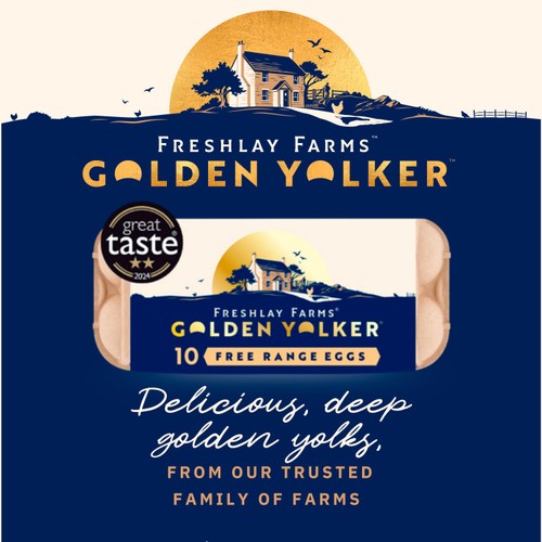 Freshlay Golden Yolker 10 Mixed Weight Eggs thumbnail 2
