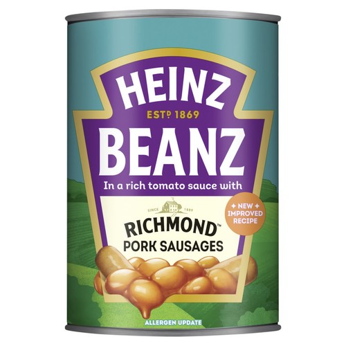 Heinz Richmond Baked Beans & Sausages thumbnail 2