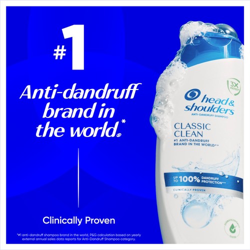 Head & Shoulders Classic Clean Shampoo 1l thumbnail 2