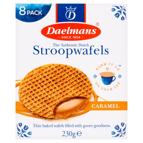 Daelmans Caramel Stroopwafels 8 Pack