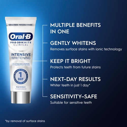 Oral-B Bright Brilliance Regular Toothpaste  thumbnail 2