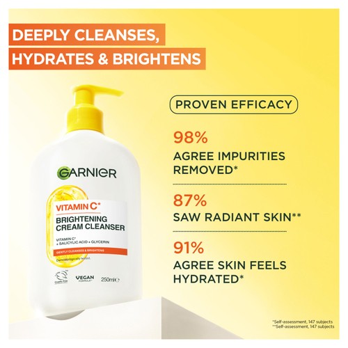 Garnier Vitamin C Deep Gentle Cleanser  thumbnail 2