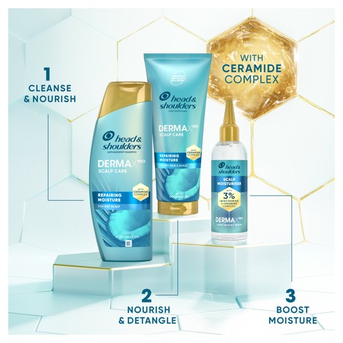 Head & Shoulders Moisture Dermaxpro Hair Conditioner  thumbnail 4