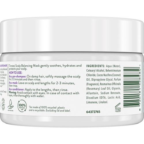Timotei Rosemary Oil Scalp Balancing Mask  thumbnail 2