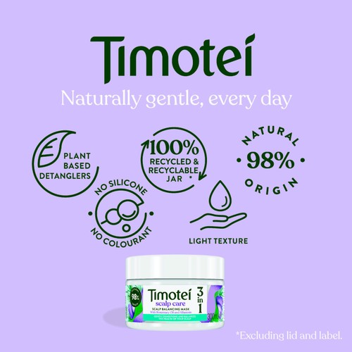 Timotei Rosemary Oil Scalp Balancing Mask  thumbnail 4