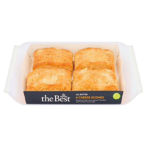 Morrisons The Best Cheese Scones 4 Pack