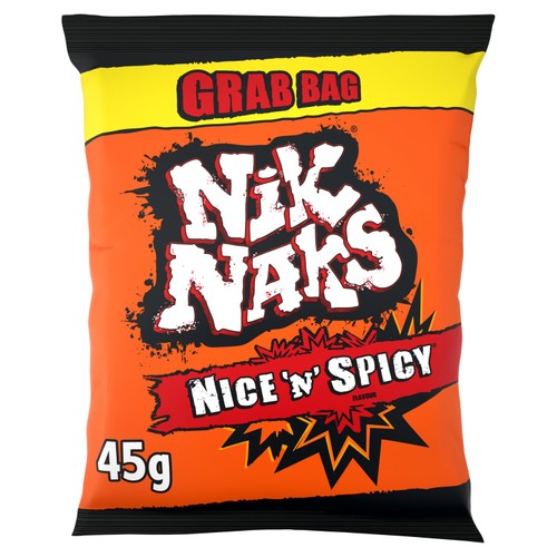 Nik Naks Nice 'N' Spicy Crisps 45g