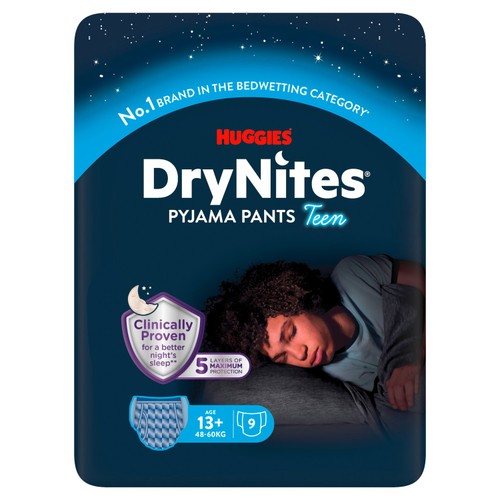 Huggies Drynites Pyjama Pants 13+ Boy 