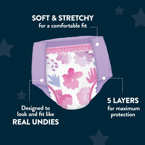 Huggies Drynites Pyjama Pants 13+ Girl thumbnail 2