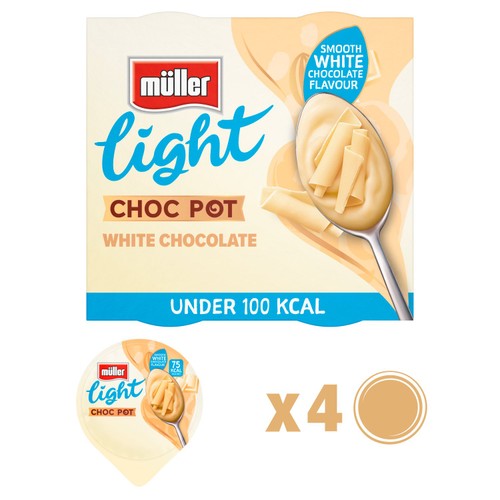Muller Light Choc Pot White Chocolate Dessert