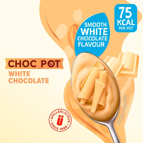 Muller Light Choc Pot White Chocolate Dessert thumbnail 2