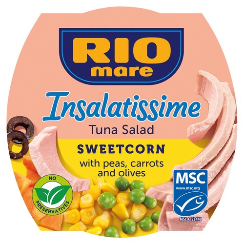 Rio Mare Tuna Salad With Corn   160g