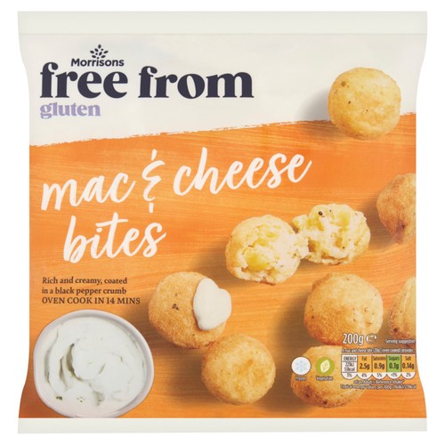Morrisons Free From Mac & Cheese Bites