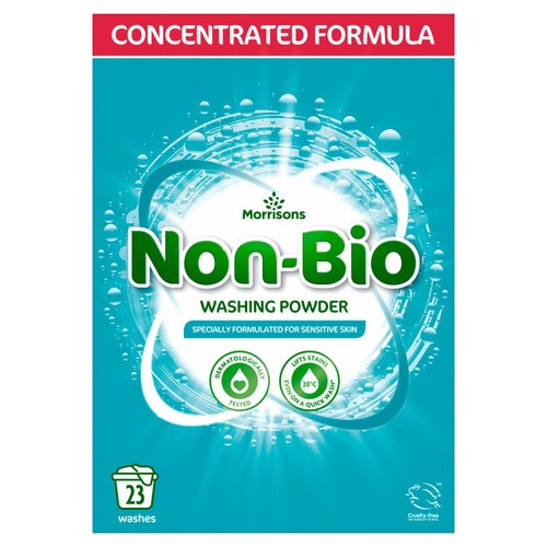 Morrisons Non Bio Laundry Powder 23 Washes 