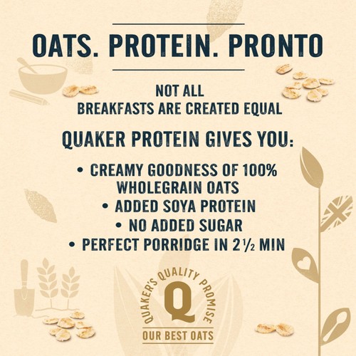 Quaker Oat So Simple Protein Original Porridge Pot  thumbnail 2