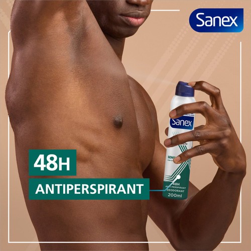 Sanex Men Sensitive Antiperspirant Deodorant Spray thumbnail 4