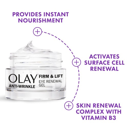 Olay Firm & Lift Anti-Wrinkle Normal Non-UV Day Face Eye Gel  thumbnail 3