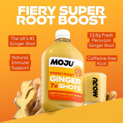 MOJU Ginger Vitality Dosing Bottle 7x Shots thumbnail 3