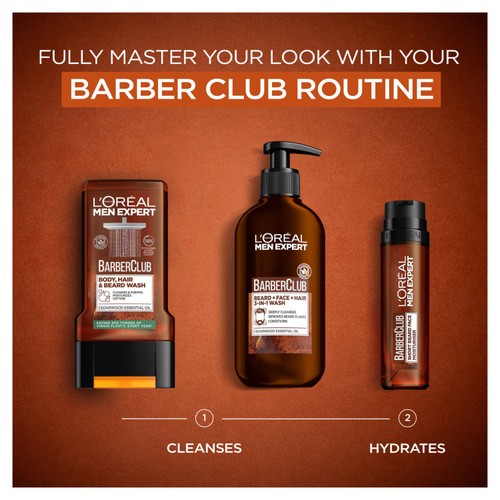 L'Oreal Men Expert Barber Club Shower Gel  thumbnail 3