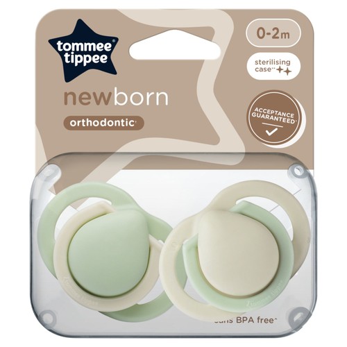 Tommee Tippee Newborn Soothers 0-2 Month 