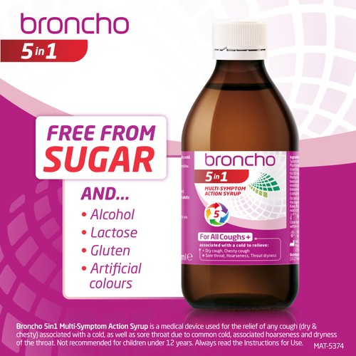 Bronchostop 5 In 1 Multisymptom Syrup  thumbnail 3