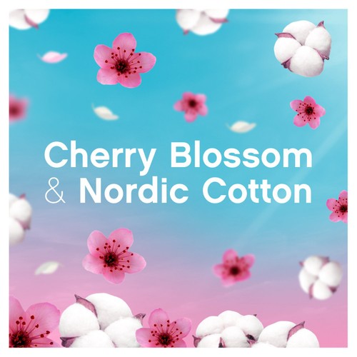 Fairy Outdoorable Fabric Softener Cherry Blossom & Nordic Cotton 76 Washes thumbnail 2