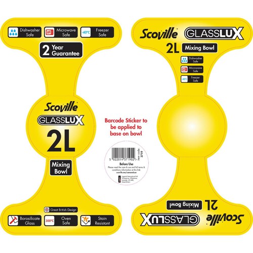Glasslux 2L Mixing Bowl thumbnail 3