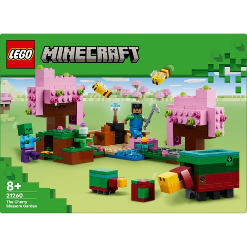 Lego Minecraft The Cherry Blossom Garden 21260 thumbnail 2