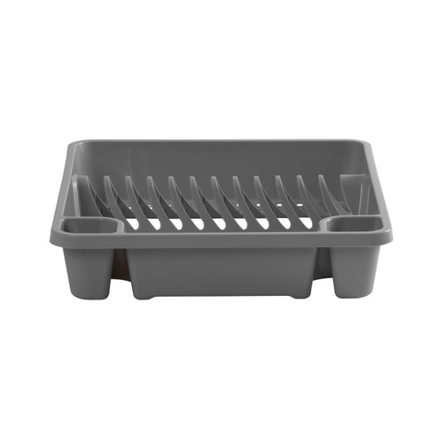 Morrisons Rectangular Dish Drainer Cool Grey thumbnail 2