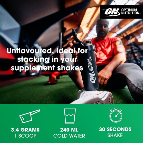 Optimum Nutrition Micronised Creatine Powder Unflavoured 317g thumbnail 5