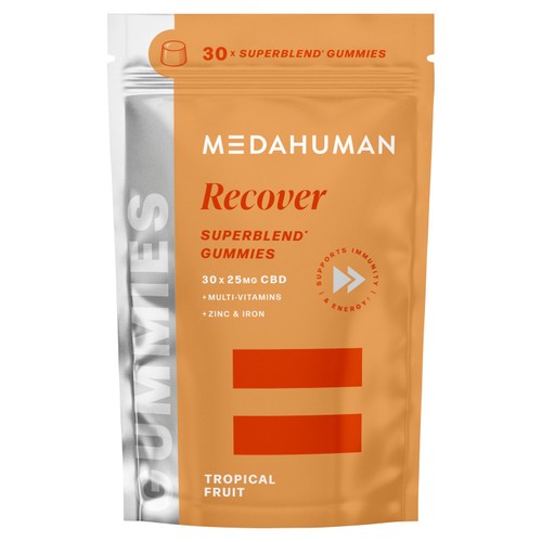 MEDAHUMAN Recover Superblend CBD Gummies 30's