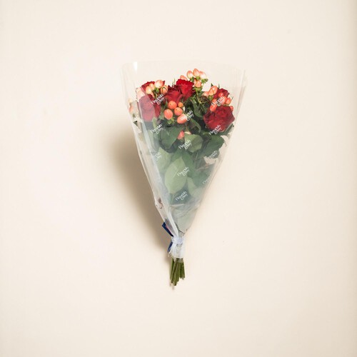 Morrisons Rose And Berry Flowers Bouquet thumbnail 2
