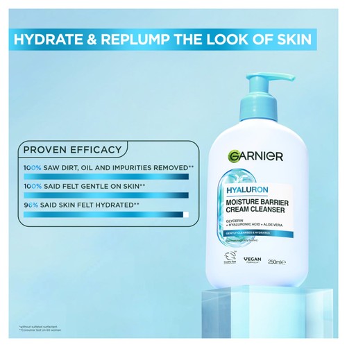 Garnier Hyaluronic Aloe Deep Gentle Cleanser  thumbnail 2