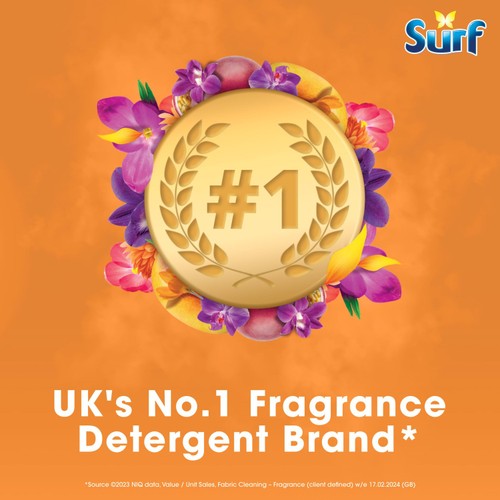 Surf 3 in 1 Laundry Washing Detergent Capsules Passion Bloom 15 Washes thumbnail 6