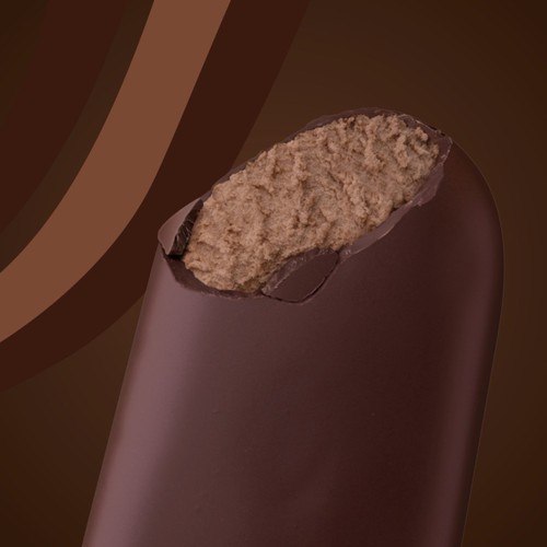 Magnum Collection Intense Dark Chocolate Ice Cream Sticks 3 x 100ml thumbnail 2