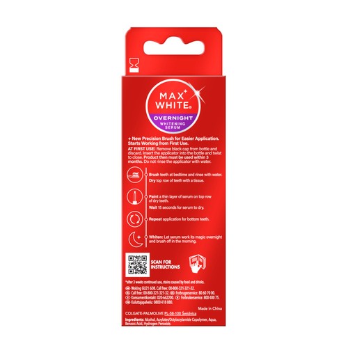 Colgate Max White Overnight Teeth Whitening Wand thumbnail 2