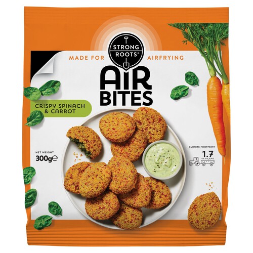 Strong Roots Air Bites Crispy Spinach & Carrot