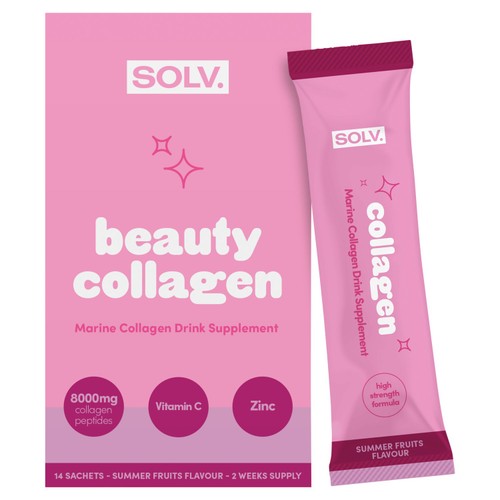 Solv Beauty Collagen Drink Supplement Summer Fruits thumbnail 2