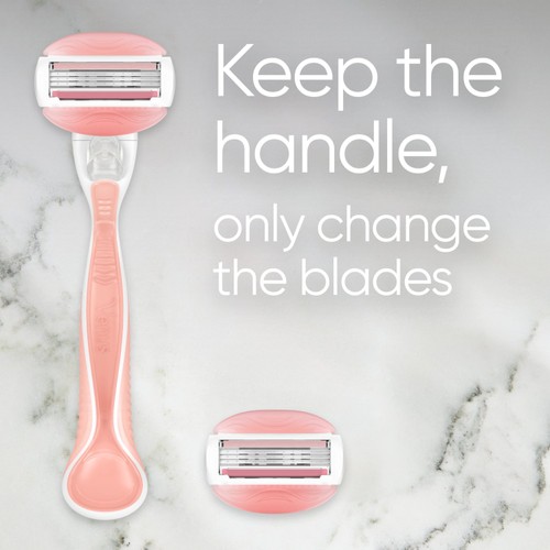 Venus Spa Breeze Razor & 8 Blades Big Pack thumbnail 3