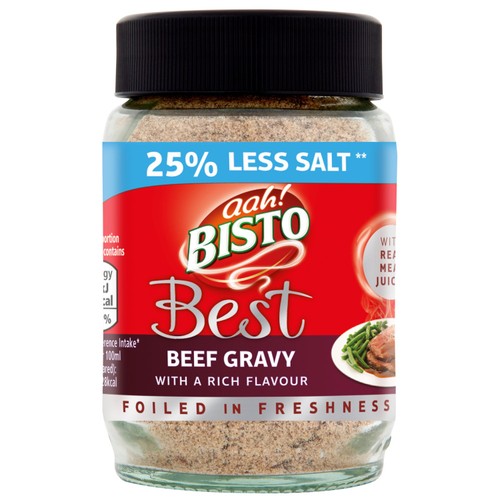 Bisto Best Reduced Salt Beef Gravy Granules thumbnail 2