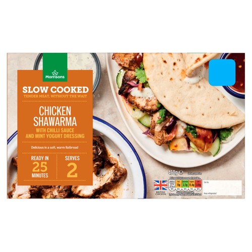 Morrisons British Slow Cooked Chicken Kebab 450g