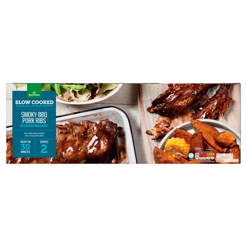 Morrisons Slow Cooked Smoky BBQ Pork Ribs 