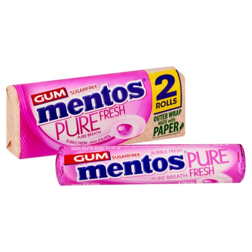 Mentos Pure Fresh Duo Pack Bubblefresh  thumbnail 2