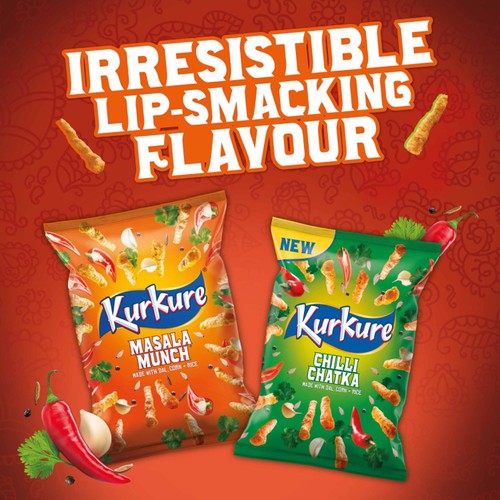 Kurkure Chilli Chatka Sharing Snacks Crisps thumbnail 2