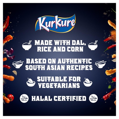 Kurkure Masala Munch Sharing Snacks Crisps 100g thumbnail 3