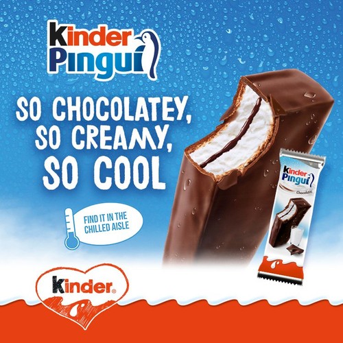 Kinder Pingui Chocolate Sponge 4 x 30g thumbnail 2