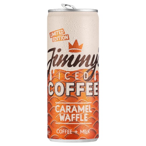 Jimmy's Limited Edition Caramel Waffle Iced Coffee 250ml